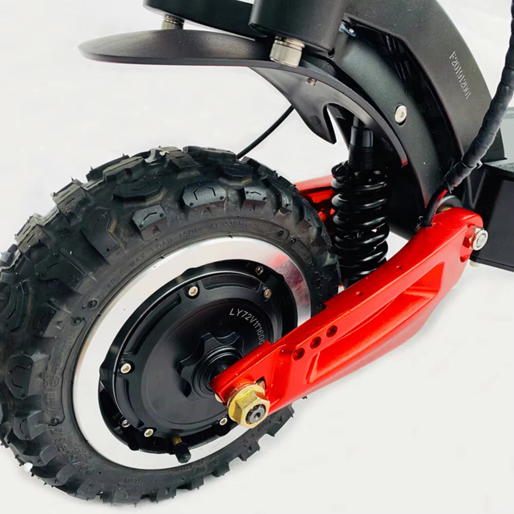 Original ZERO 11X Inch Dual Motor Electric Scooter 72V 32A 3200W Off-Road Street E-Scooter 110Km/H Double Drive