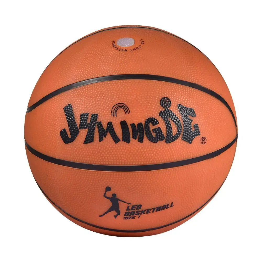 Glowing Basketball Outdoor Light Basketball Luminous Basketball Night Game Light up Glow Basket Ball Gift Ideas for Teen Boys