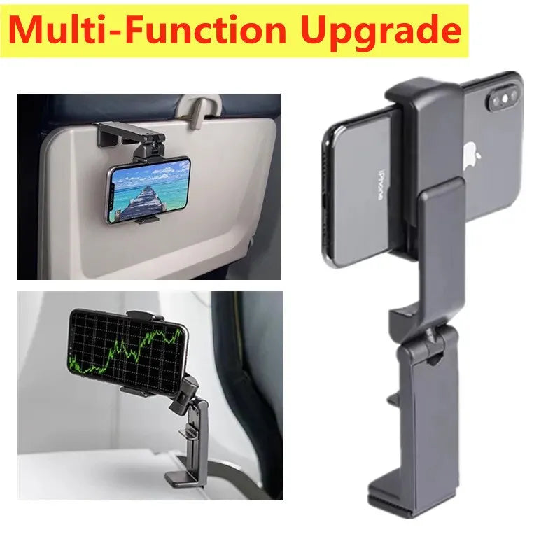 Airplane Phone Holder Stand Cell Mobile Foldable Rotatable