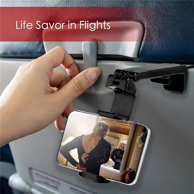 Airplane Phone Holder Stand Cell Mobile Foldable Rotatable