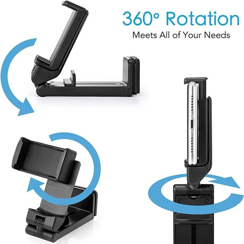 Airplane Phone Holder Stand Cell Mobile Foldable Rotatable