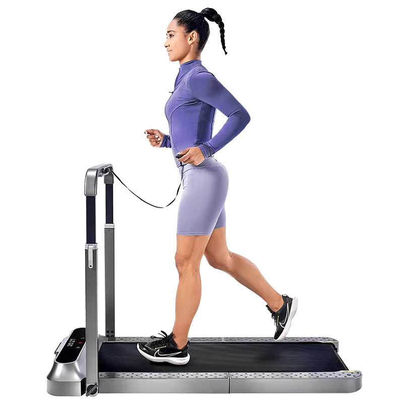 12KM/H Folding Treadmill R2 Walking and Running 2 in 1 Treadmill Home Gym Fitness Equipment, under Desk Treadmill